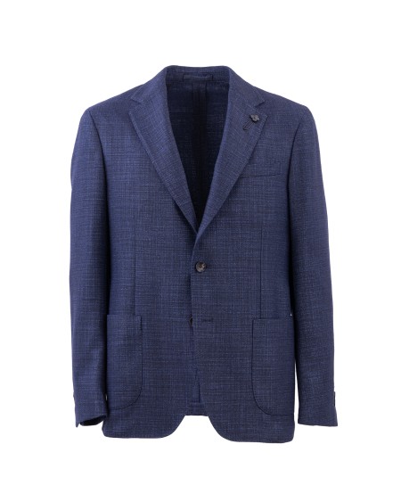 Shop LARDINI  Giacca: Lardini giacca monopetto.
Revers.
Maniche lunghe.
Chiusura con due bottoni.
Tasche applicate.
Taschino su petto.
Doppio spacco posteriore.
Composizione: 68% Lana 32% Seta.
Fabbricato in Italia.. IT6013AE ITAD61507-840